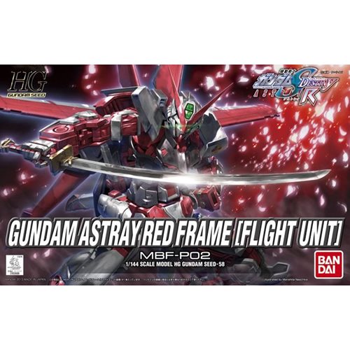 HG Gundam Astray Red Frame (Flight Unit) Grade 1:144 Scale Model Kit