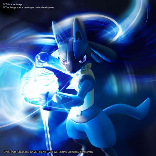 Pokémon Riolu and Lucario Model Kit