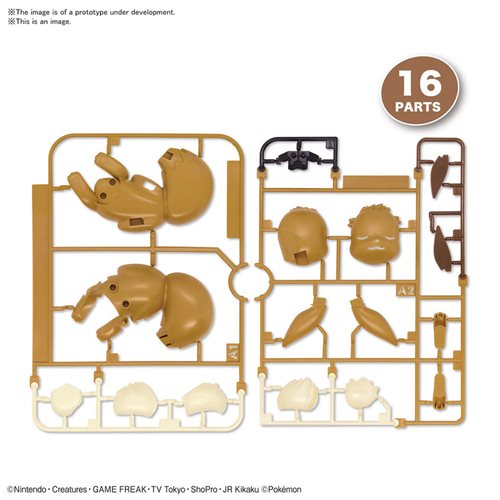 Pokémon Eevee Sleeping Pose Quick Model Kit