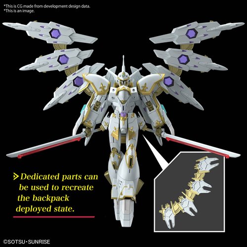 Mobile Suit Gundam Seed Freedom Black Knight Squad Cal-re.A High Grade 1:144 Scale Model Kit