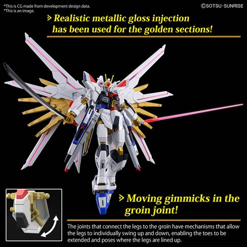 Freedom Mighty Strike Freedom Gundam High Grade 1:144 Kit