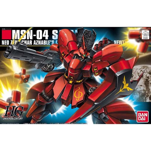 HG Mobile Suit Gundam Sazabi High Grade 1:144 Scale Model Kit