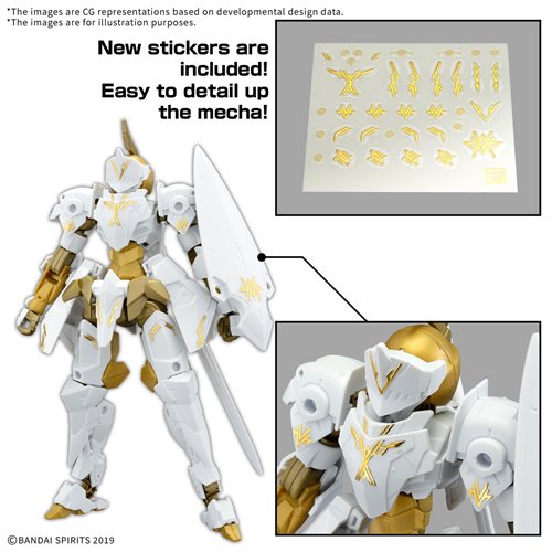 30 Minute Missions EXM-A9rk Spinatio Royal Knight Type 1:144 Scale Model Kit