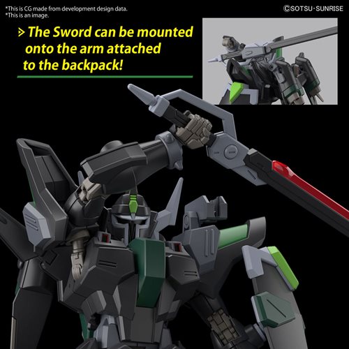 Mobile Suit Gundam Seed Freedom Black Knight Squad Rud-ro.A Griffin Arbalest Custom High Grade 1:144 Scale Model Kit