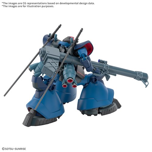 Mobile Suit Gundam GQuuuuuuX Challia's Rick Dom High Grade 1:144 Scale Model Kit
