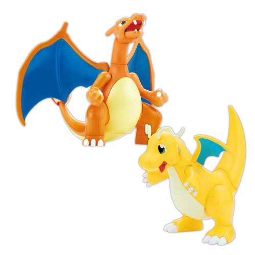 Pokémon Charizard and Dragonite Model Kit