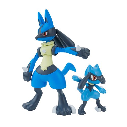 Pokémon Riolu and Lucario Model Kit