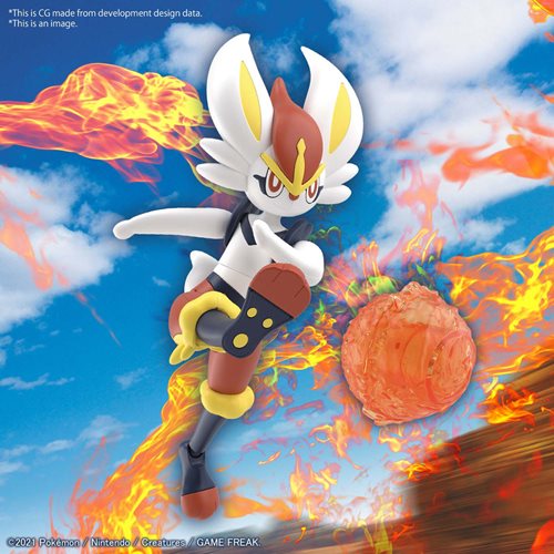 Pokémon Cinderace Model Kit