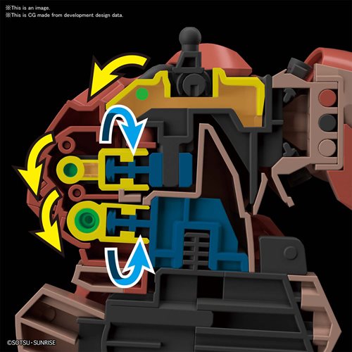 Mobile Suit Gundam: Hathaway's Flash Messer Type-F01 High Grade 1:144 Scale Model Kit