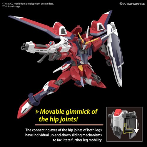 HG Mobile Suit Gundam Seed Freedom Immortal Justice Gundam High Grade 1:144