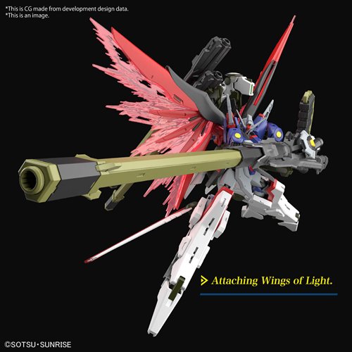 HG Mobile Suit Gundam Seed Freedom Destiny Gundam Spec II and Zeus Silhouette High Grade 1:144 Scale Model Kit