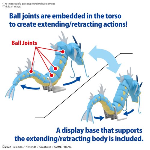 Pokémon Gyarados Model Kit