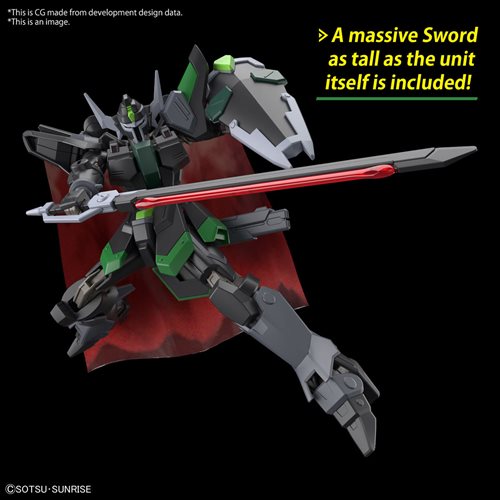 Mobile Suit Gundam Seed Freedom Black Knight Squad Rud-ro.A Griffin Arbalest Custom High Grade 1:144 Scale Model Kit