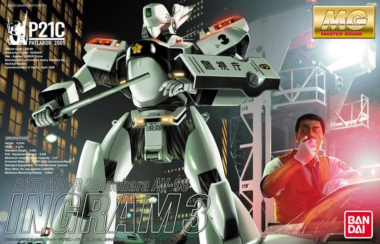 Patlabor Ingram 3 Master Grade Model Kit